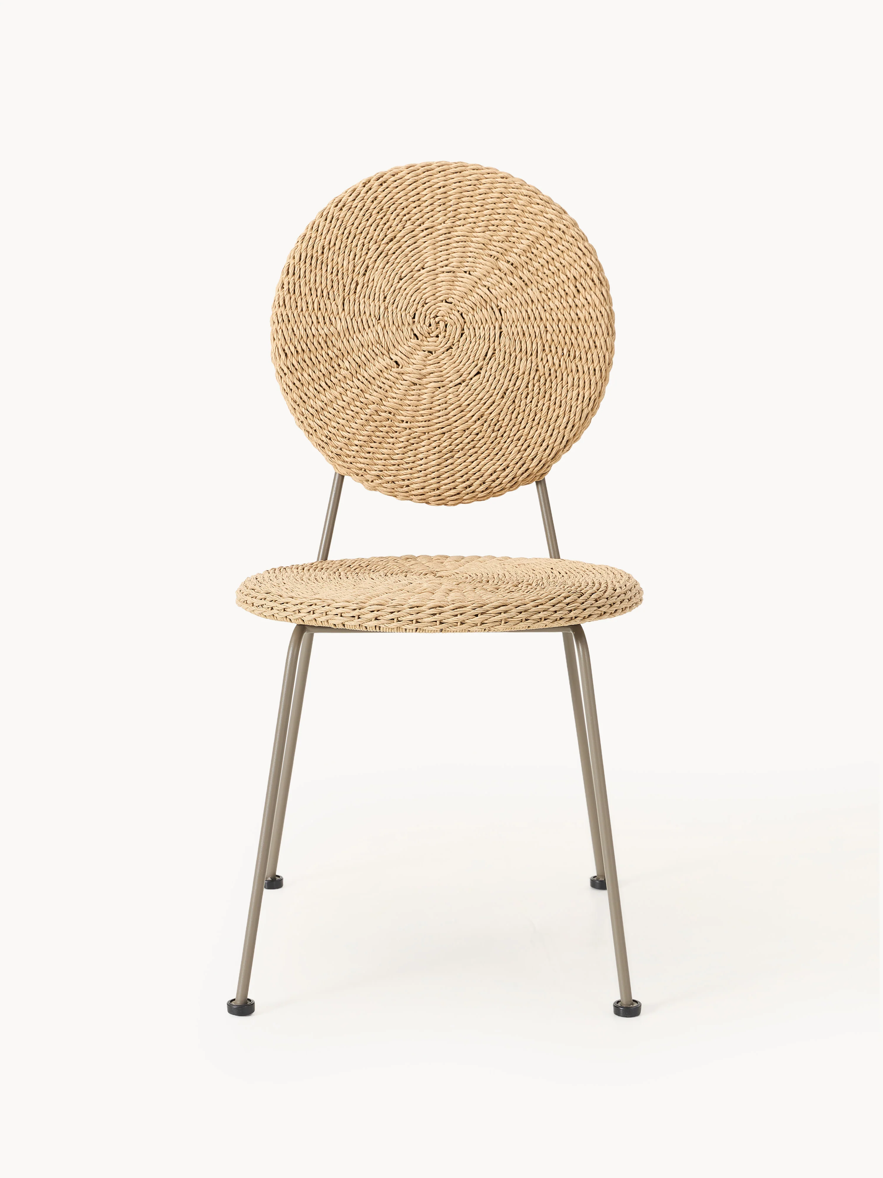 Tuinstoelen Spence van polyrotan, 2 stuks