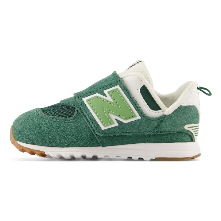 New Balance Baskets Scratchs 574 Baby Suede | Vert
