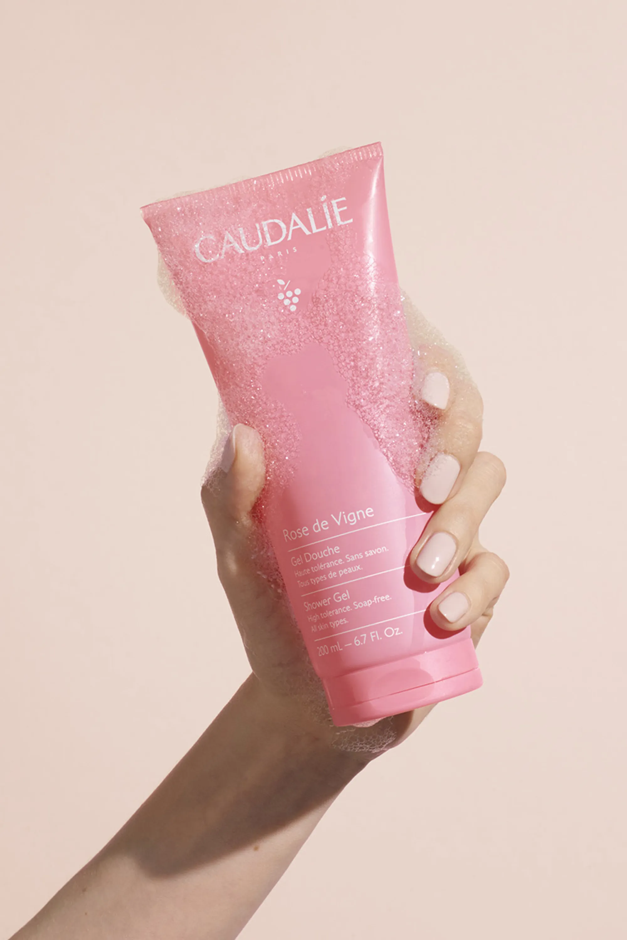 Caudalie Gel douche Rose de Vigne-200 ml