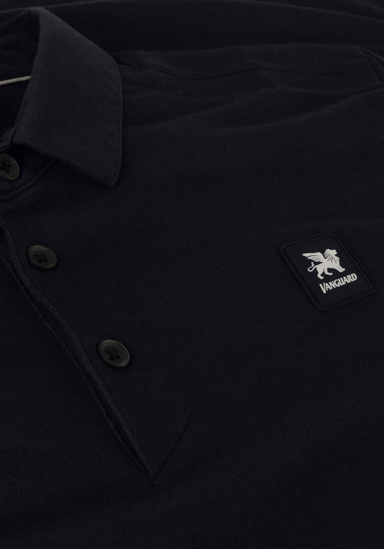 VANGUARD blauwe vanguard polo short sleeve polo raschel interlock