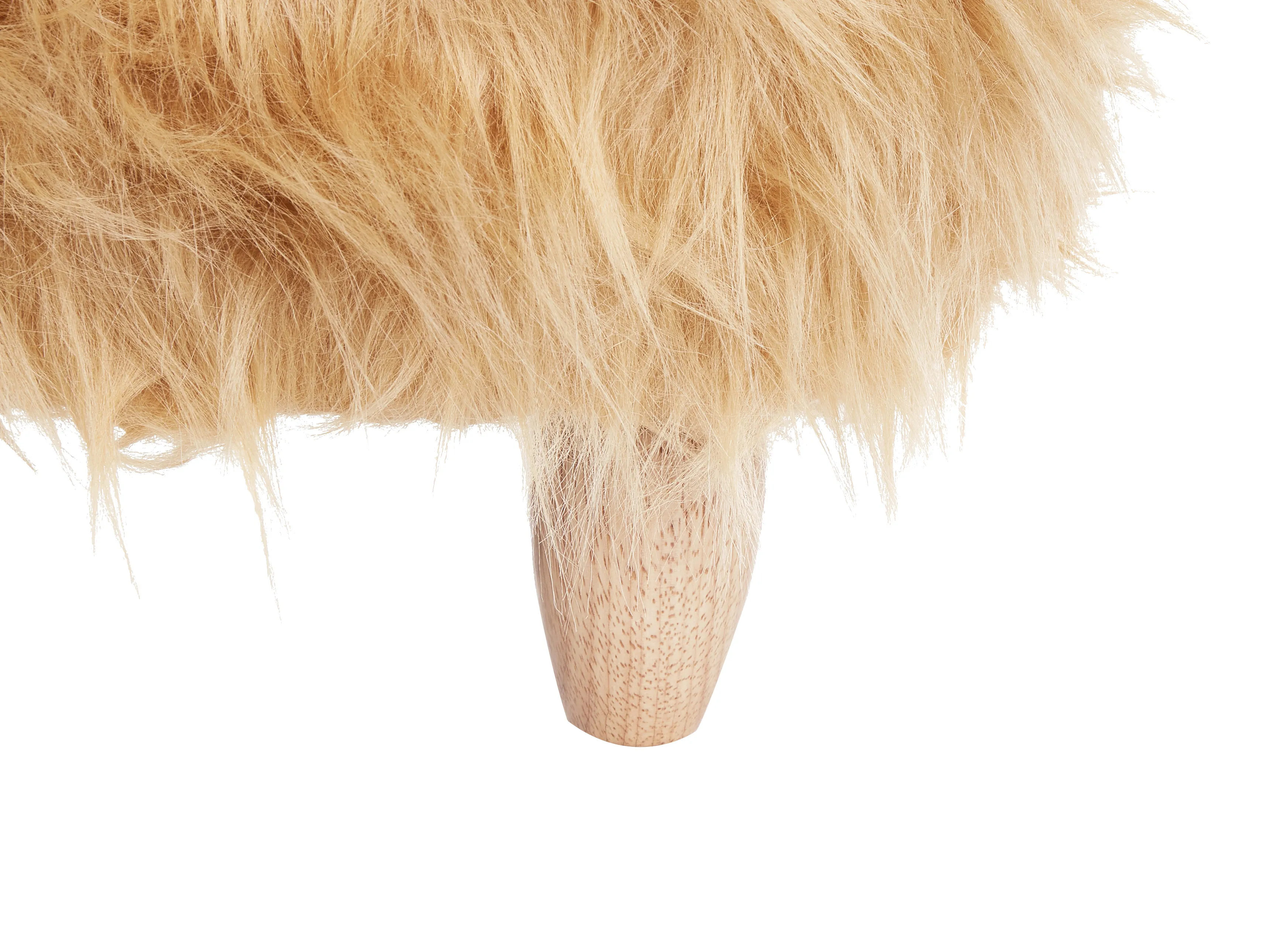 Dierenpoef WOOLLY Nepbont Zandbeige Neushoorn