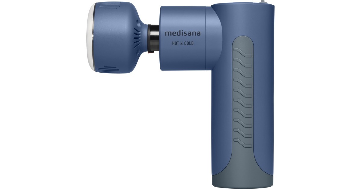 MedisanaMG 600 - massagegun met hot & cold functie massage apparaat  (Blauw)