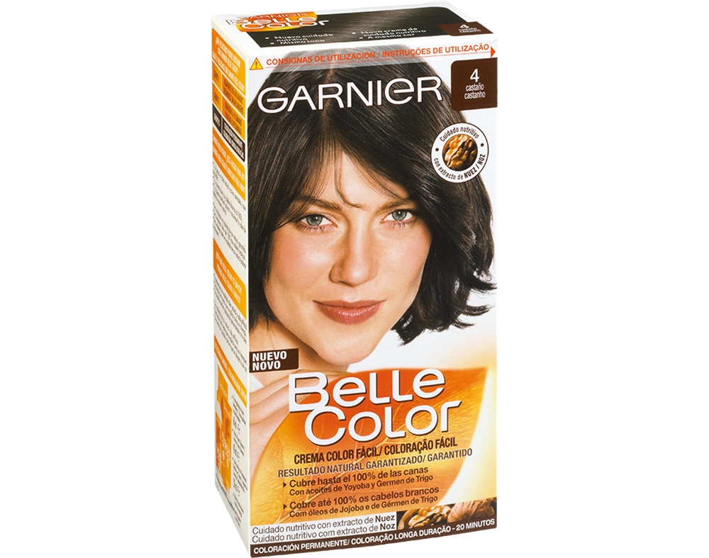 COLORAÇÃO BELLE COLOR LONGA DURAÇÃO Nº4 CASTANHO UN