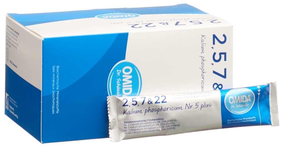 Omida Nr5 Kalium phosphoricum plus Plv Btl 30 Stk