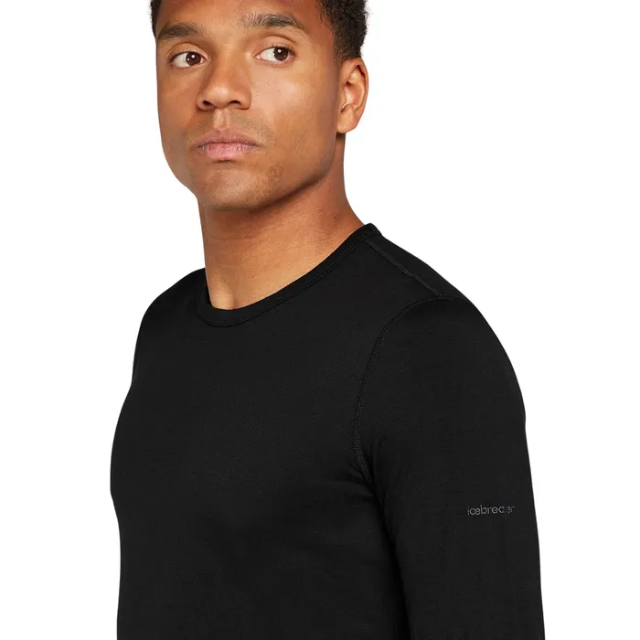 Icebreaker Core Heavyweight LS Crewe Thermoshirt Heren