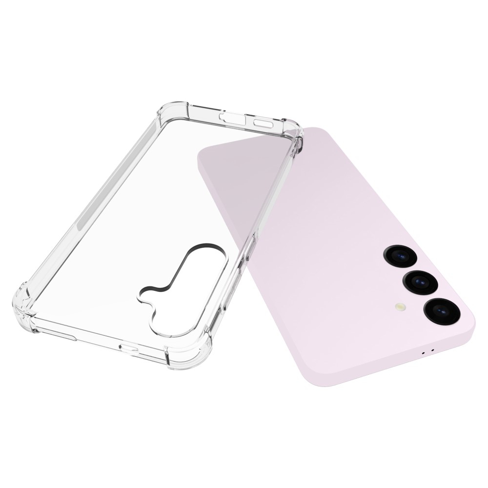 Samsung Galaxy S24  Plus Gummi Hülle Air Cushion Fallschutz - Transparent