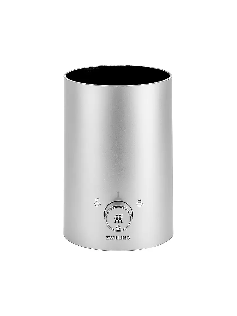 ZWILLING Milchaufschäumer Enfinigy 200/400ml Edelstahl/Weiss silber