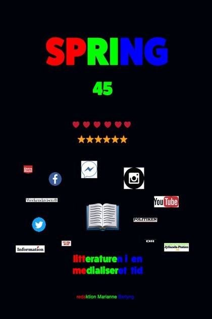 Spring - Tidsskrift For Moderne Dansk Litteratur Nr. 45 - Marianne Barlyng - Bog