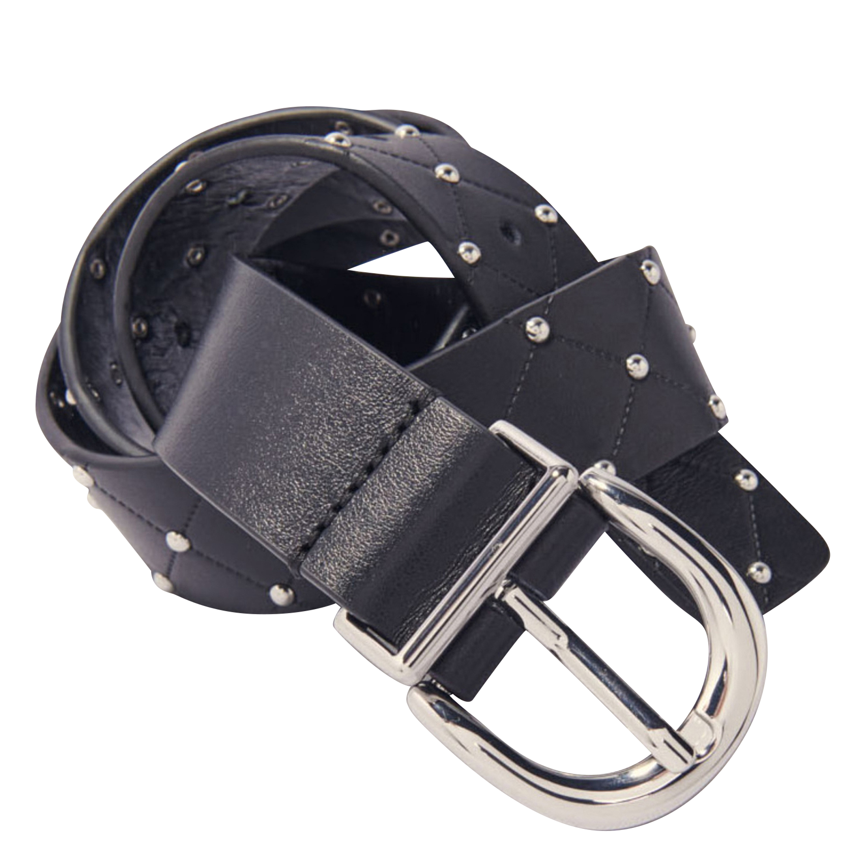 Ceinture en cuir | Noir
