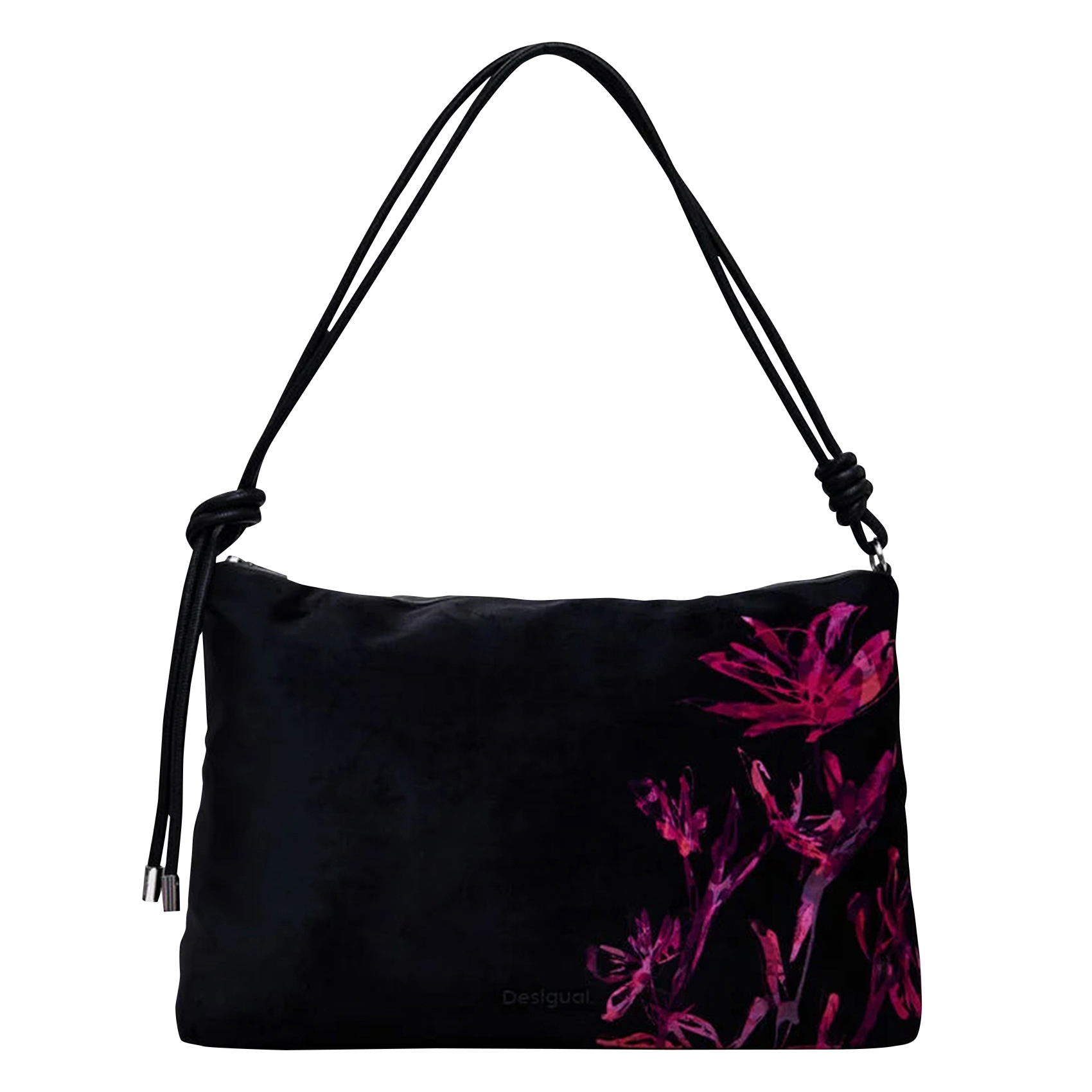 Sac bandoulière imprimé | Noir