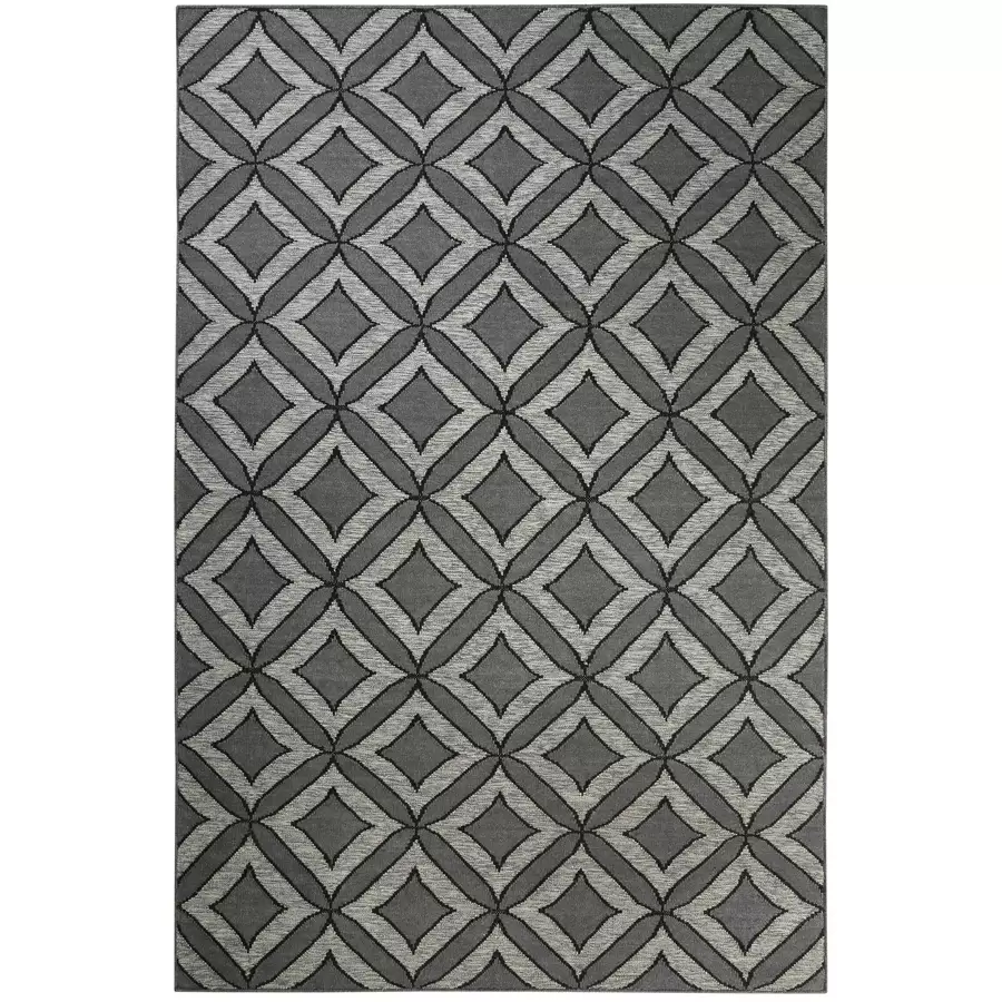 Esprit Kurzflorteppich Kian Kelim silber