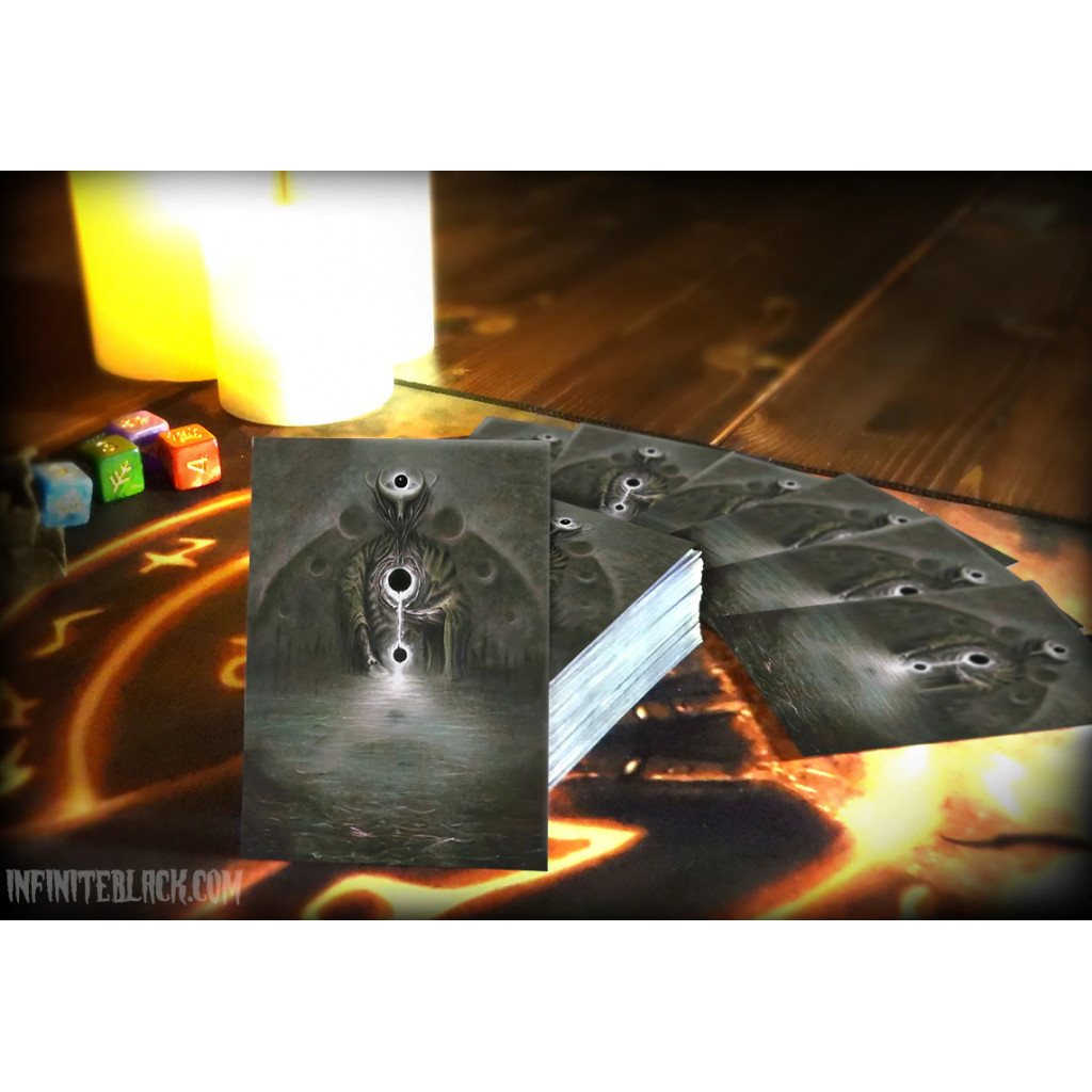 Infinite Black - 80 Card Sleeves 