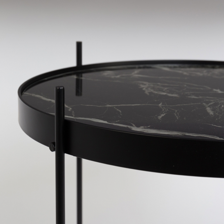 Zuiver Cupid Marble bijzettafel White 43