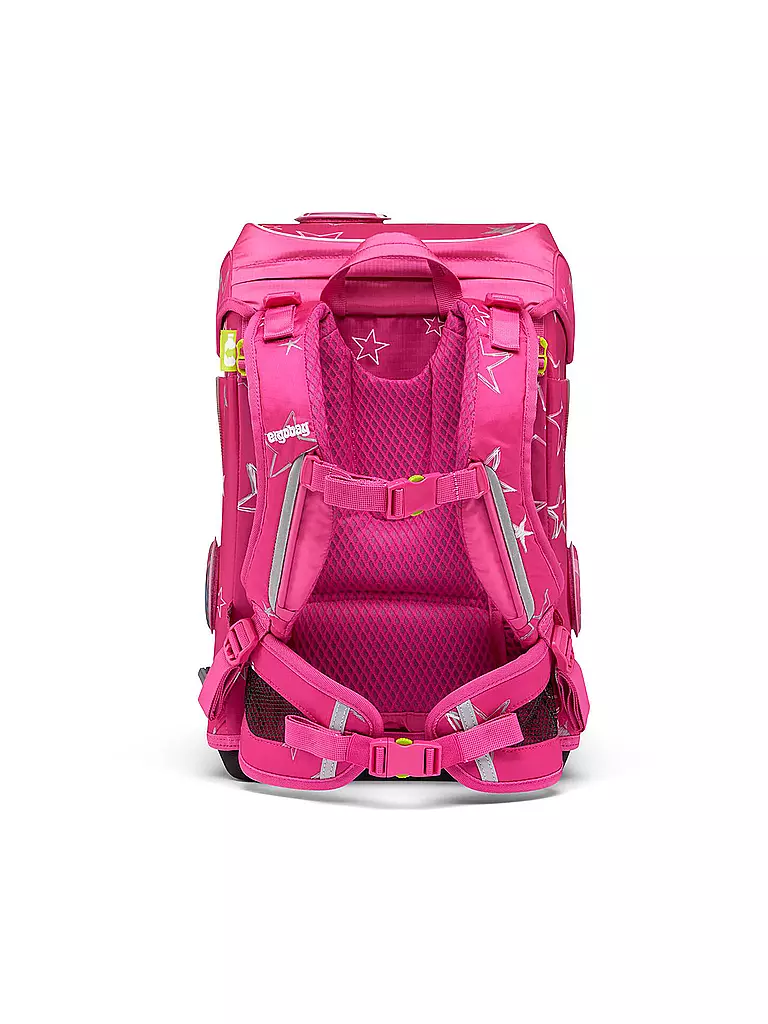 ERGOBAG Schultaschen Set 5-tlg. Cubo Light - SternzauBär pink