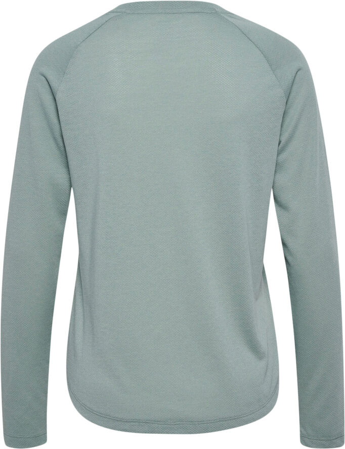 Hummel Vanja Langærmet T-shirt Grøn