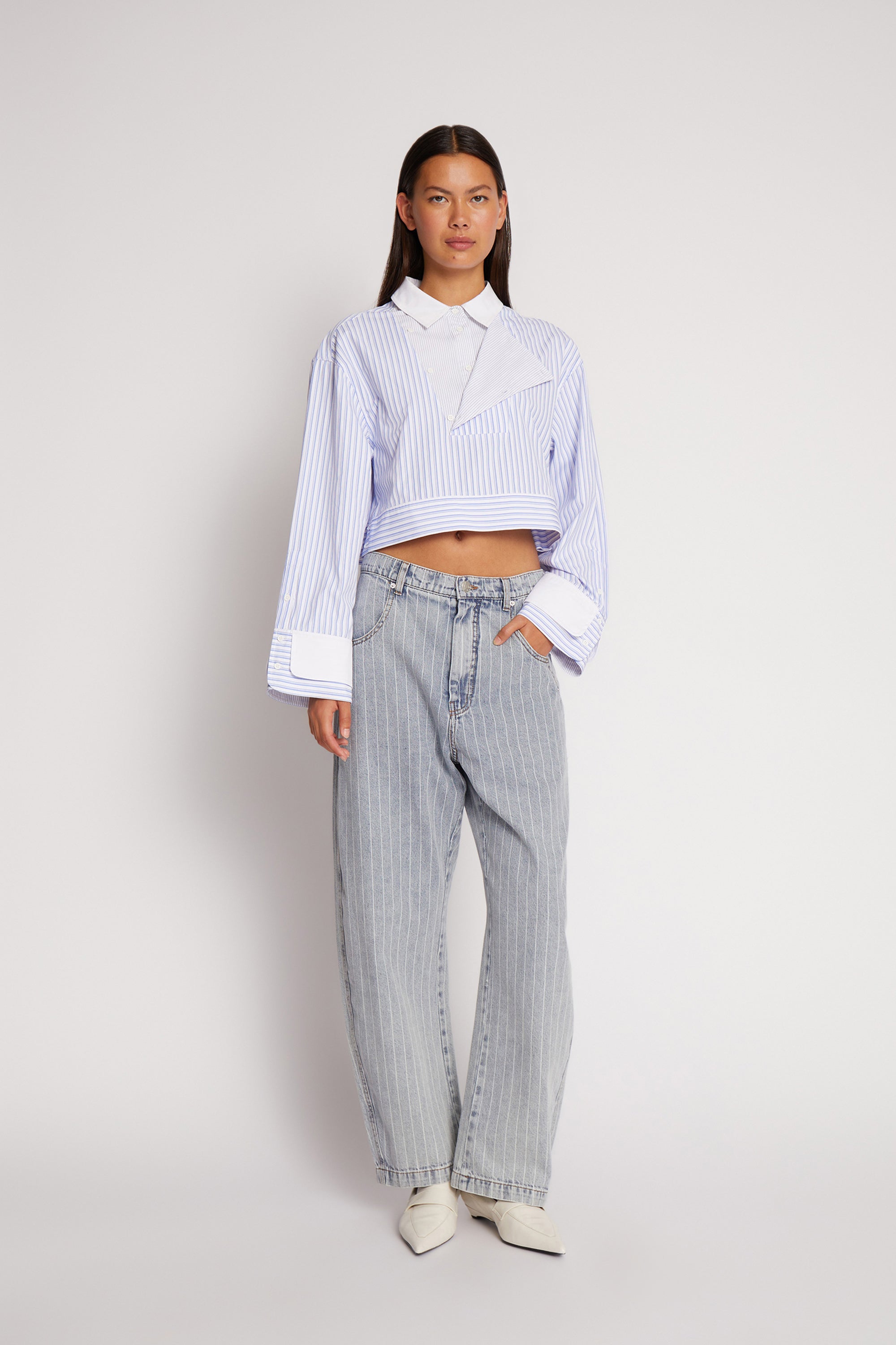 MUNTHE  Shimo jeans - Light Blue