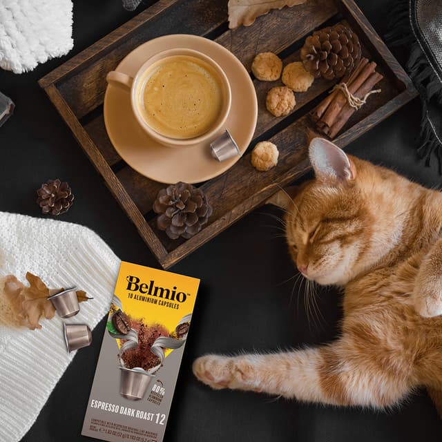 Belmio Espresso Dark Roast kaffekapsler til Nespresso (10 stk.)