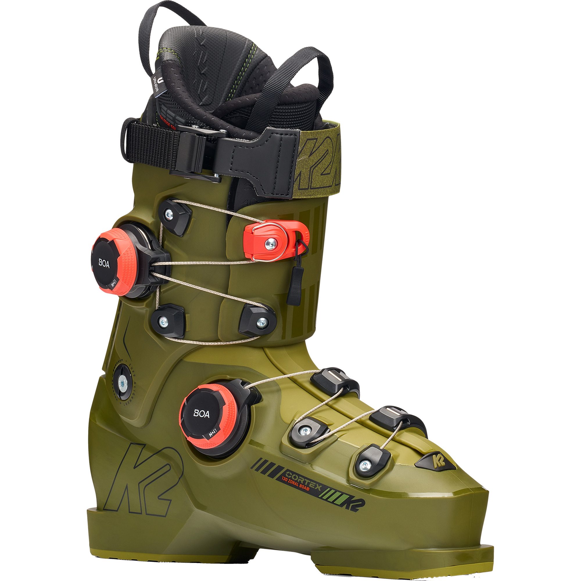 K2 Cortex 130 Zonal BOA® Alpin Skischuhe Herren grün