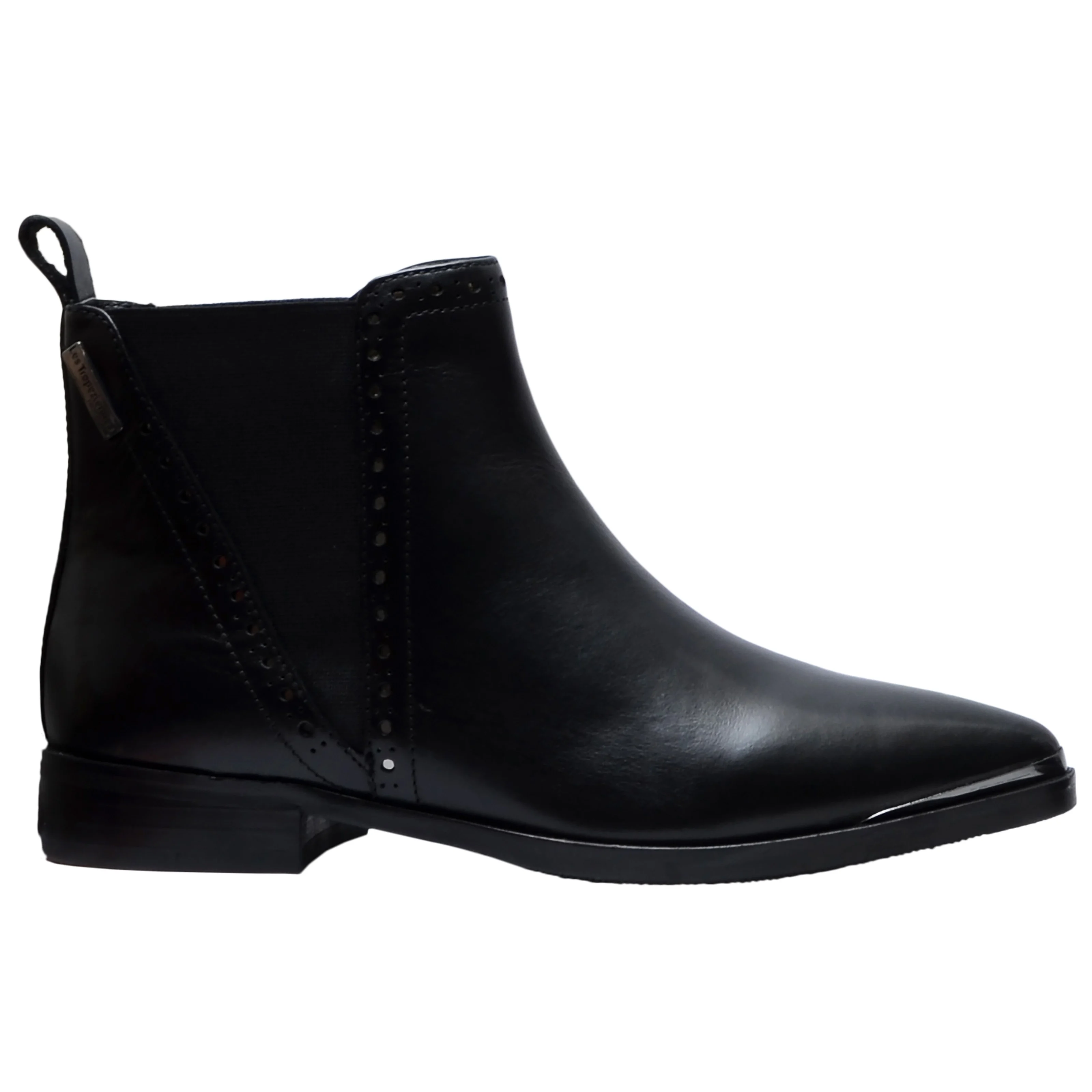 Bottines en cuir Zoelie | Noir