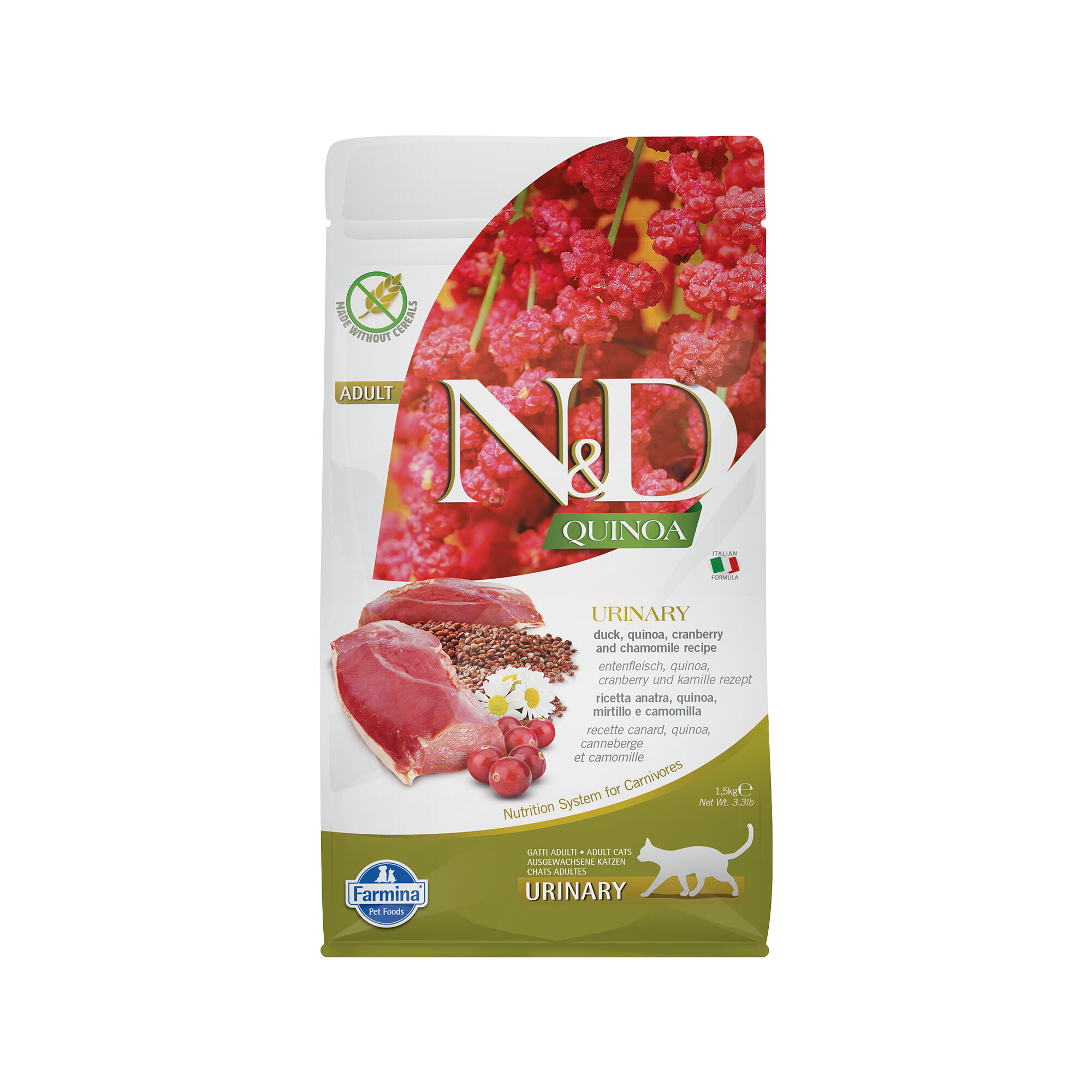 Farmina N&D Quinoa Urinary Adult Kattenvoer - Duck