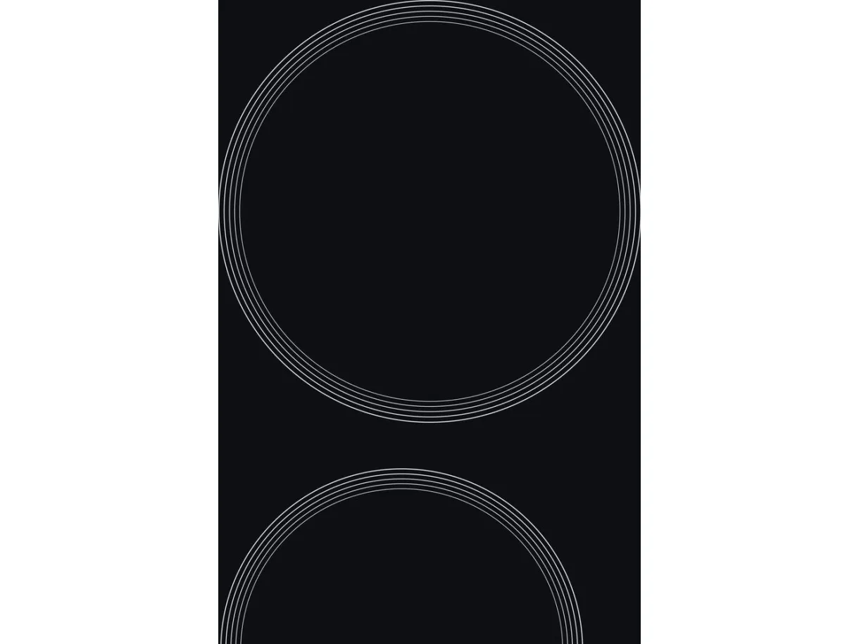 Whirlpool AKT 801/NE - Keramisk kogeplade - 4 plader - Niche - bredde: 56 cm - dybde: 49 cm - rammeløs - sort