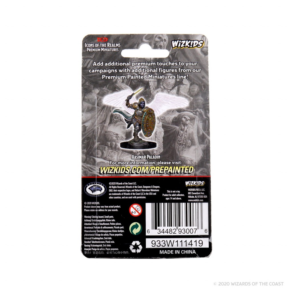 D&D Icons of the Realms Premium Figures - Aasimar Male Paladin
