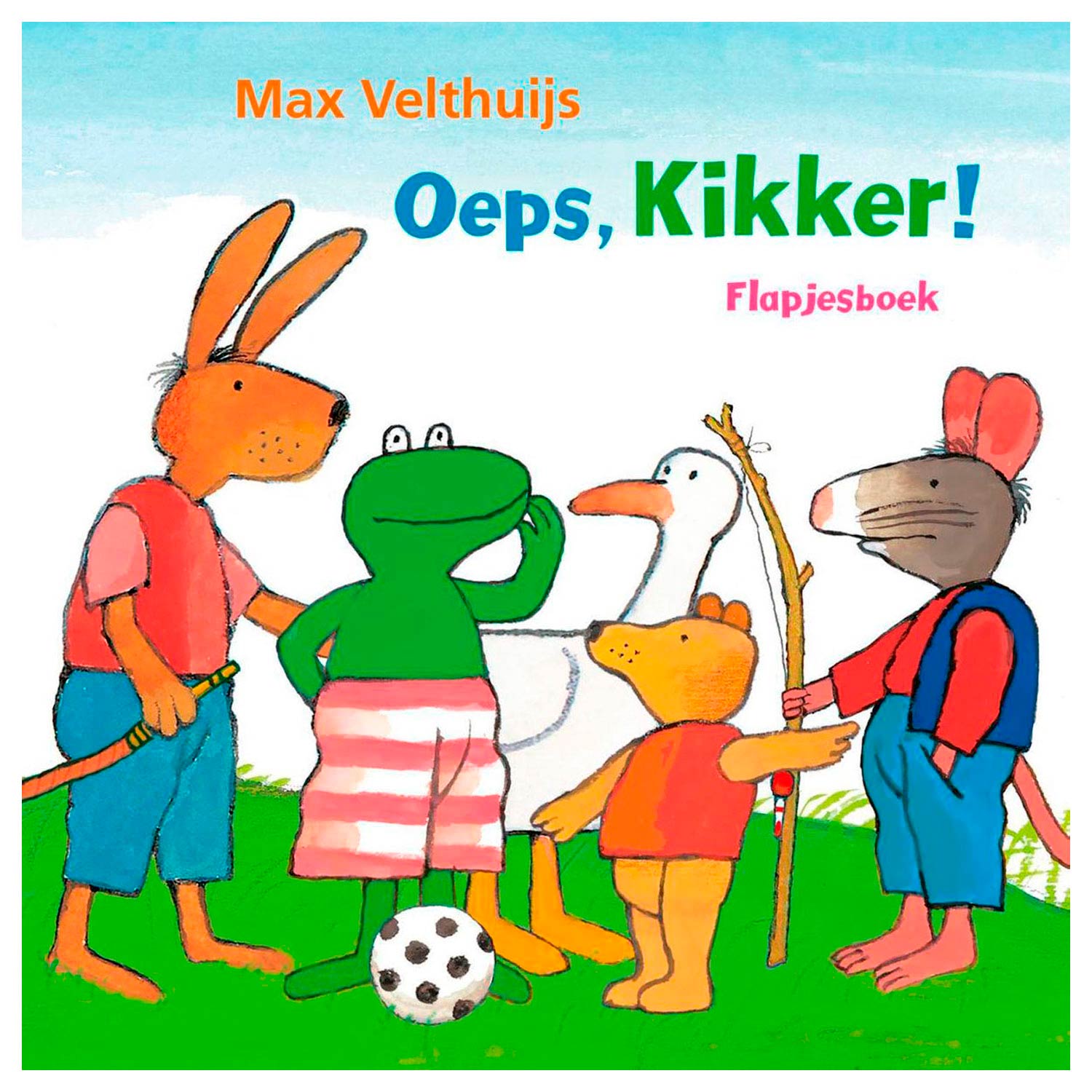 Oeps, Kikker! Flapjesboek