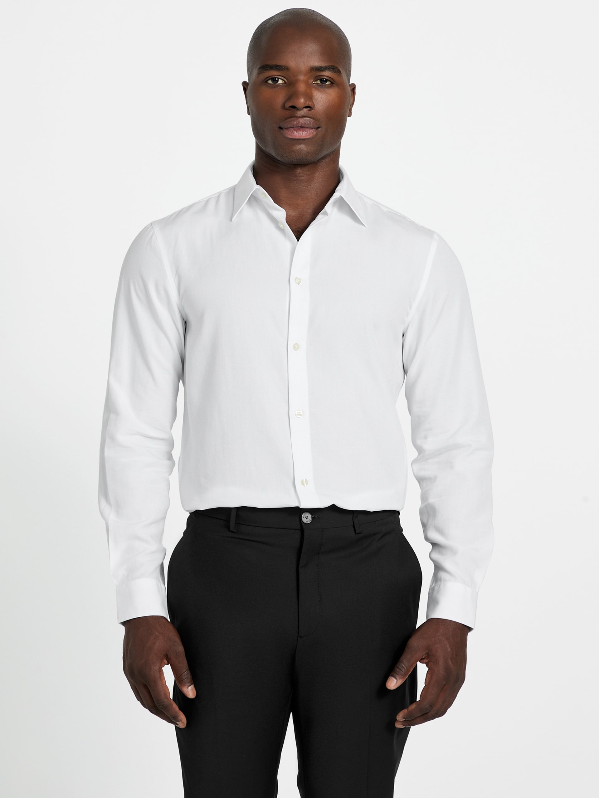 Camisa de mistura Lyocell