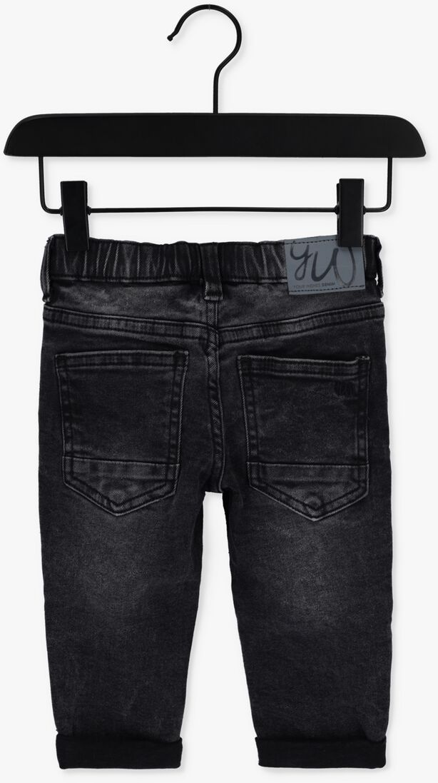 YOUR WISHES blauwe your wishes slim fit jeans stretch denim