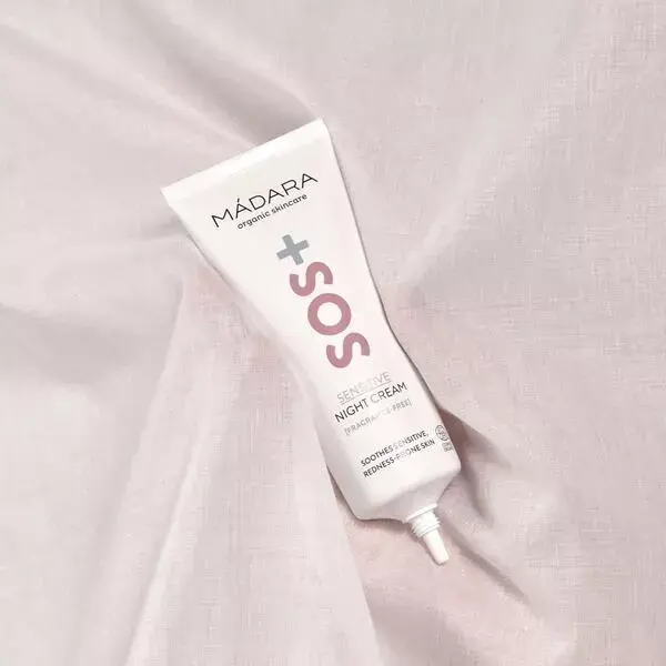MÁDARA Sos+ Creme Noturno Orgânico Sensitive 70ml