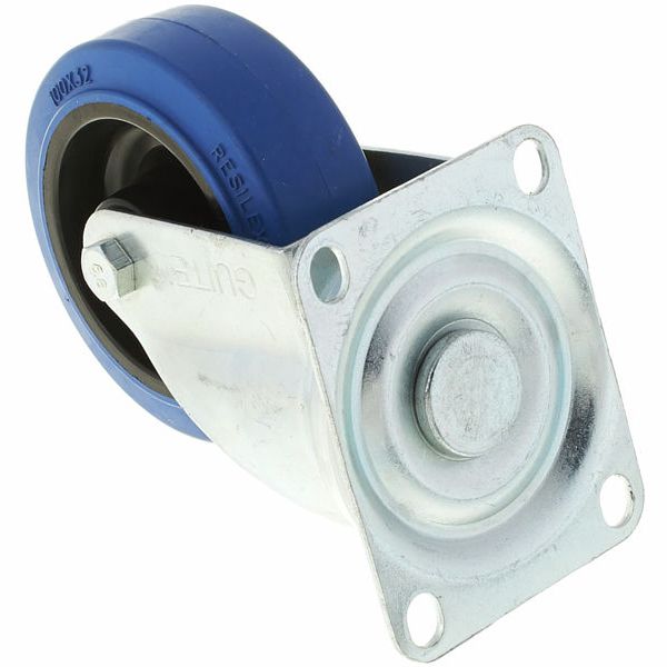 Adam Hall 37023 Blue Wheel Lenkrolle