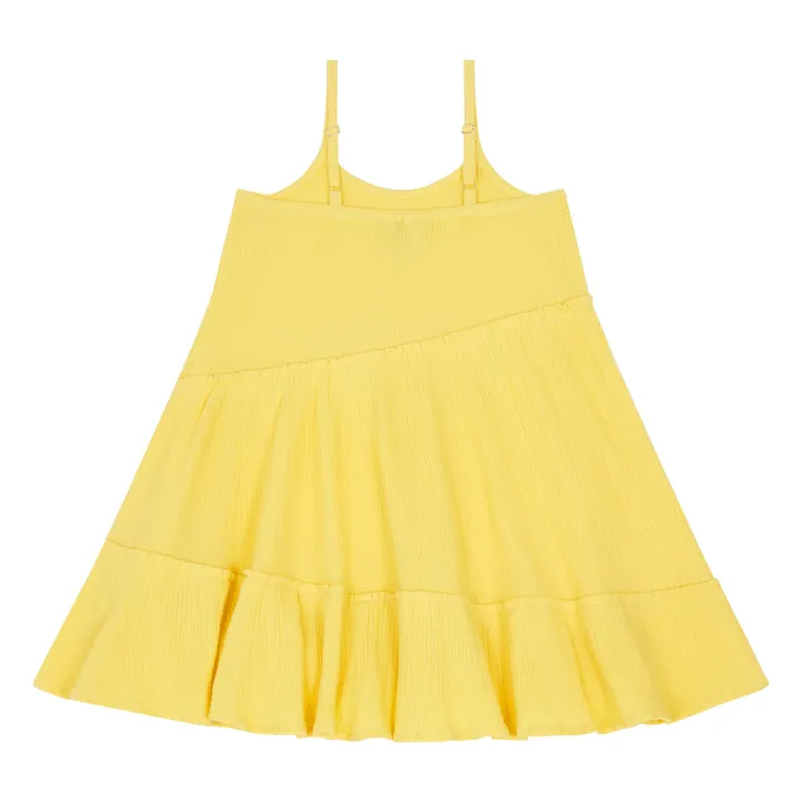 Hundred Pieces Robe en Gaze Coton Bio | Jaune pâle