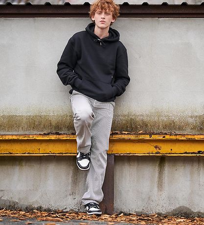 Hound Bukser - Striped - Blåck/Off White