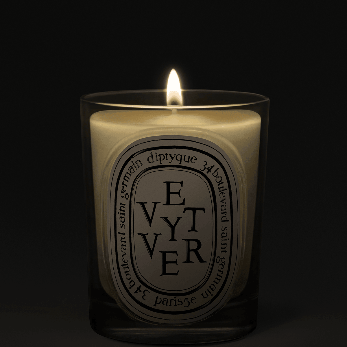 Vetyver Classic Scented Candle 190gr