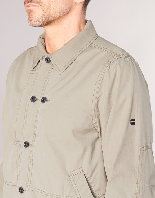 G-Star Raw - RACKAM OVERSHIRT - Beige