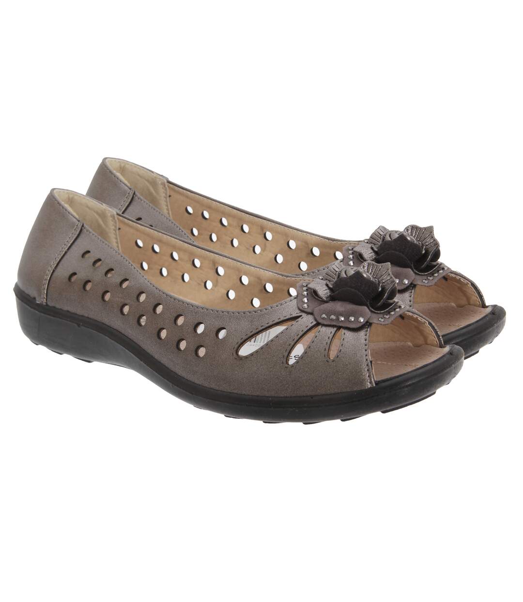Boulevard - Chaussures d'été - Femme (Etain) - UTDF445