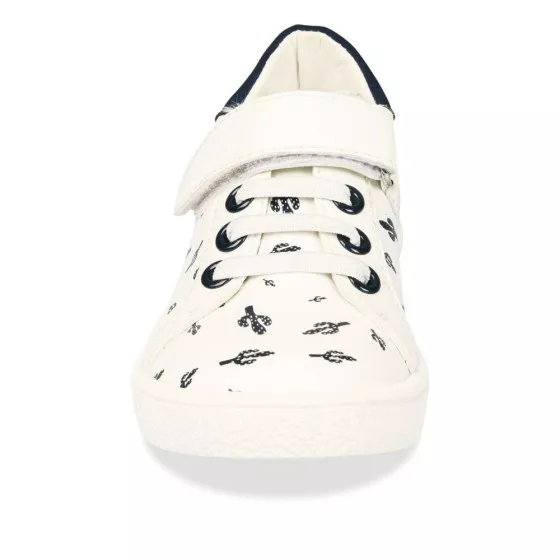 Baskets BLANC CHARLIE & FRIENDS
