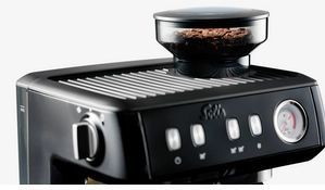 Solis Grind & Infuse Compact 1018 Pistonmachine - Espressomachine - Geschikt voor Pads - RVS Zwart