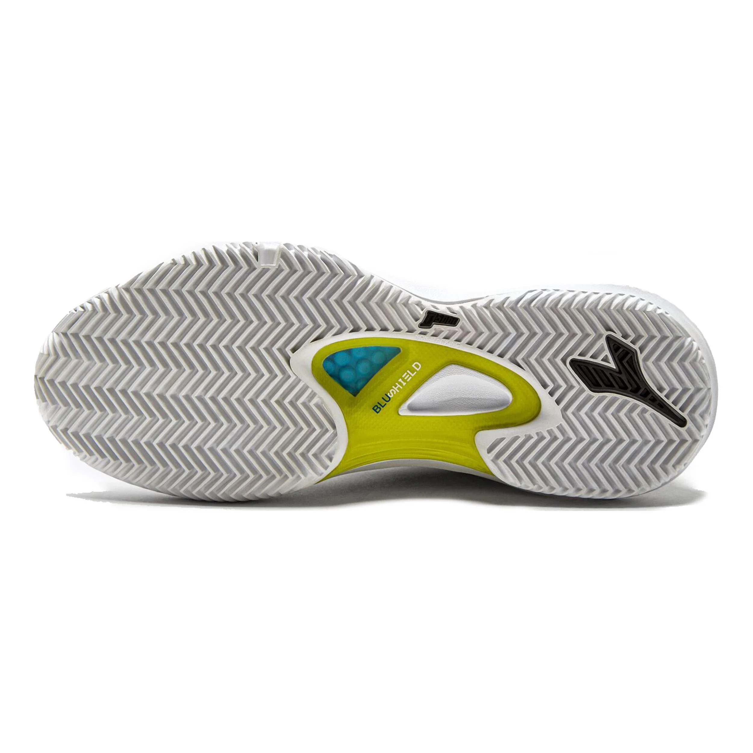 Diadora Speed Blushield Fly 4+ Chaussure Terre Battue Femmes - Blanc , Jaunes Fluo
