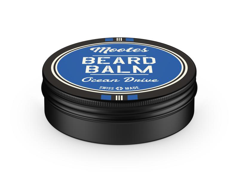 Mootes Bartbalsam Ocean Drive 50 g Hochwertiger Bartbalsam mit ätherischen Ölen