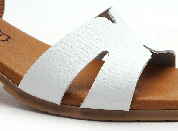 Eva frutos nu pieds talons femme 3402 blanc