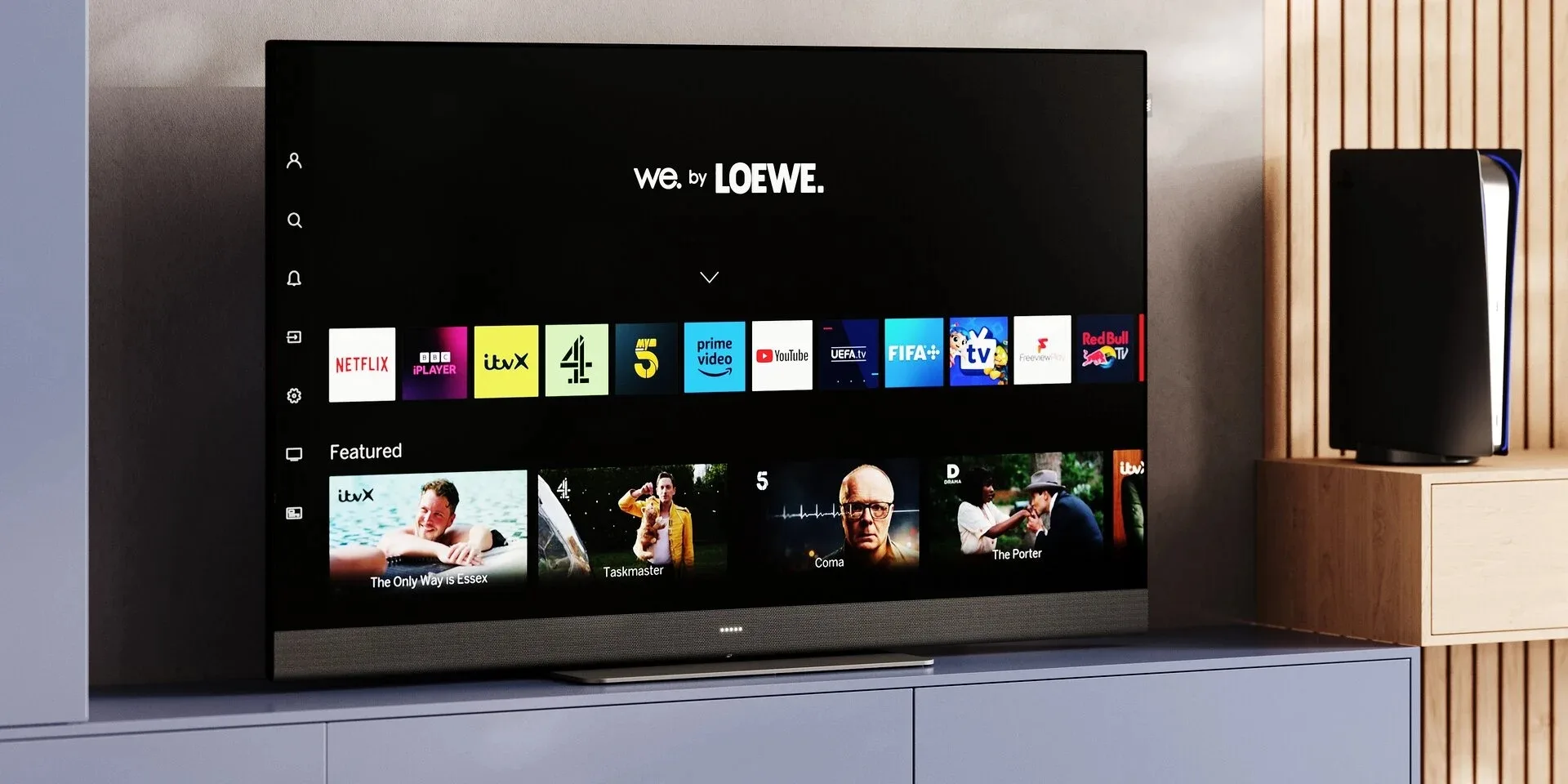 Loewe We. SEE 32 LCD Gris foncé TV LED