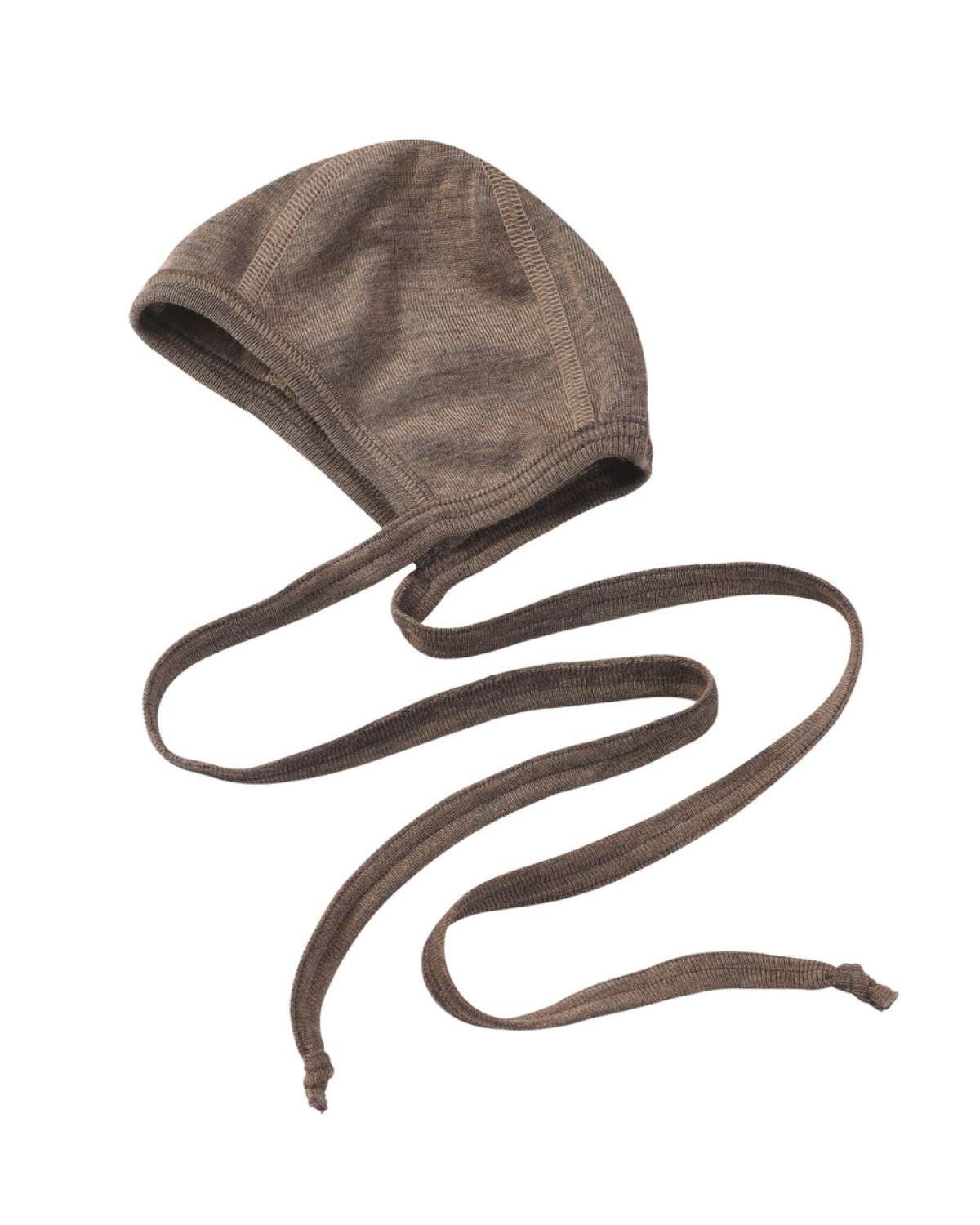 Babylue – 70% Merino, 30% Silke – Ubehandlet Ull | Baby Bonnet