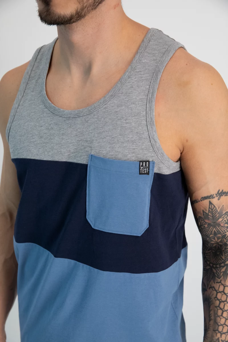 PROTEST Prtblavand Herren Tanktop