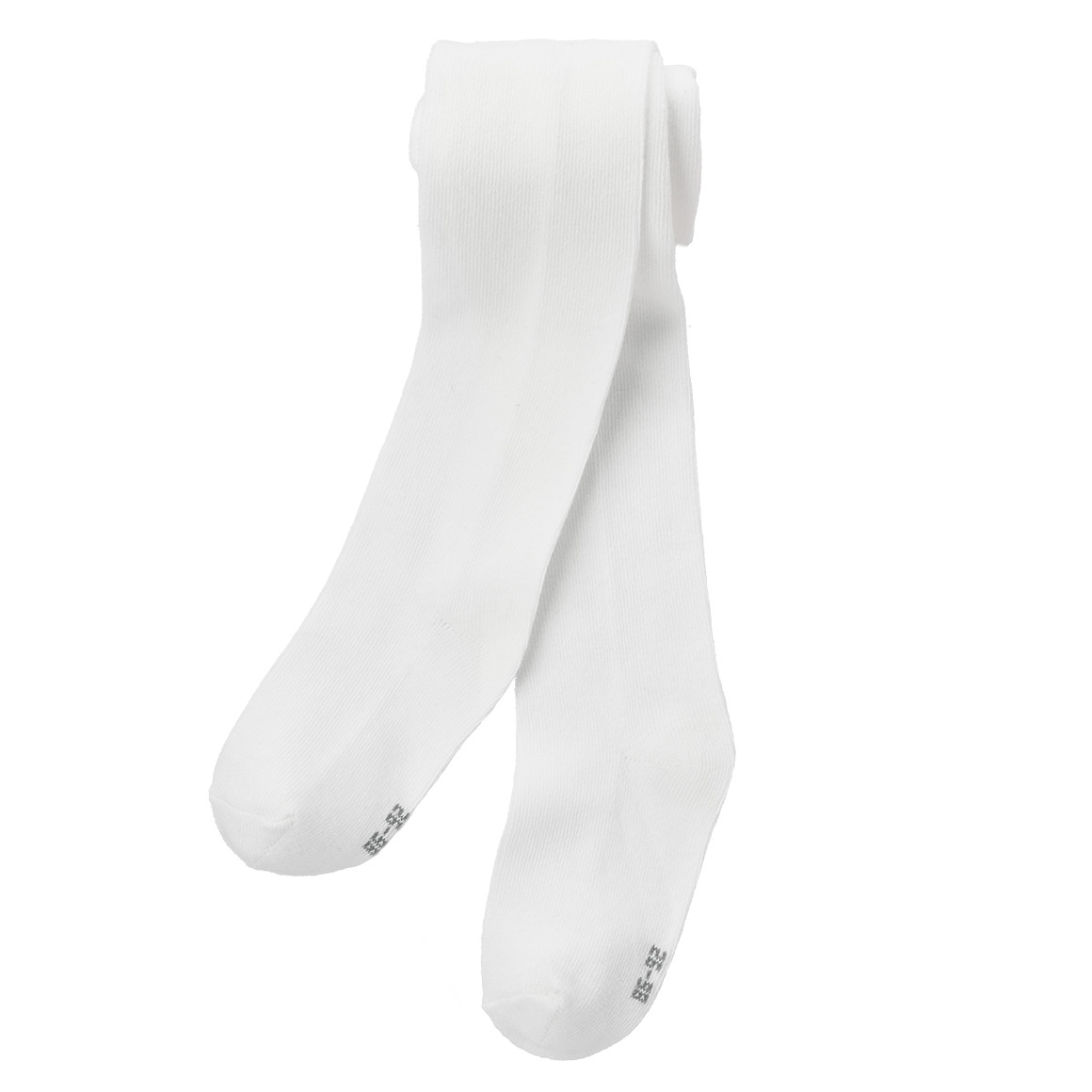 Topomini 2 Baby Strumpfhosen im Basic-Look rosa / weiss