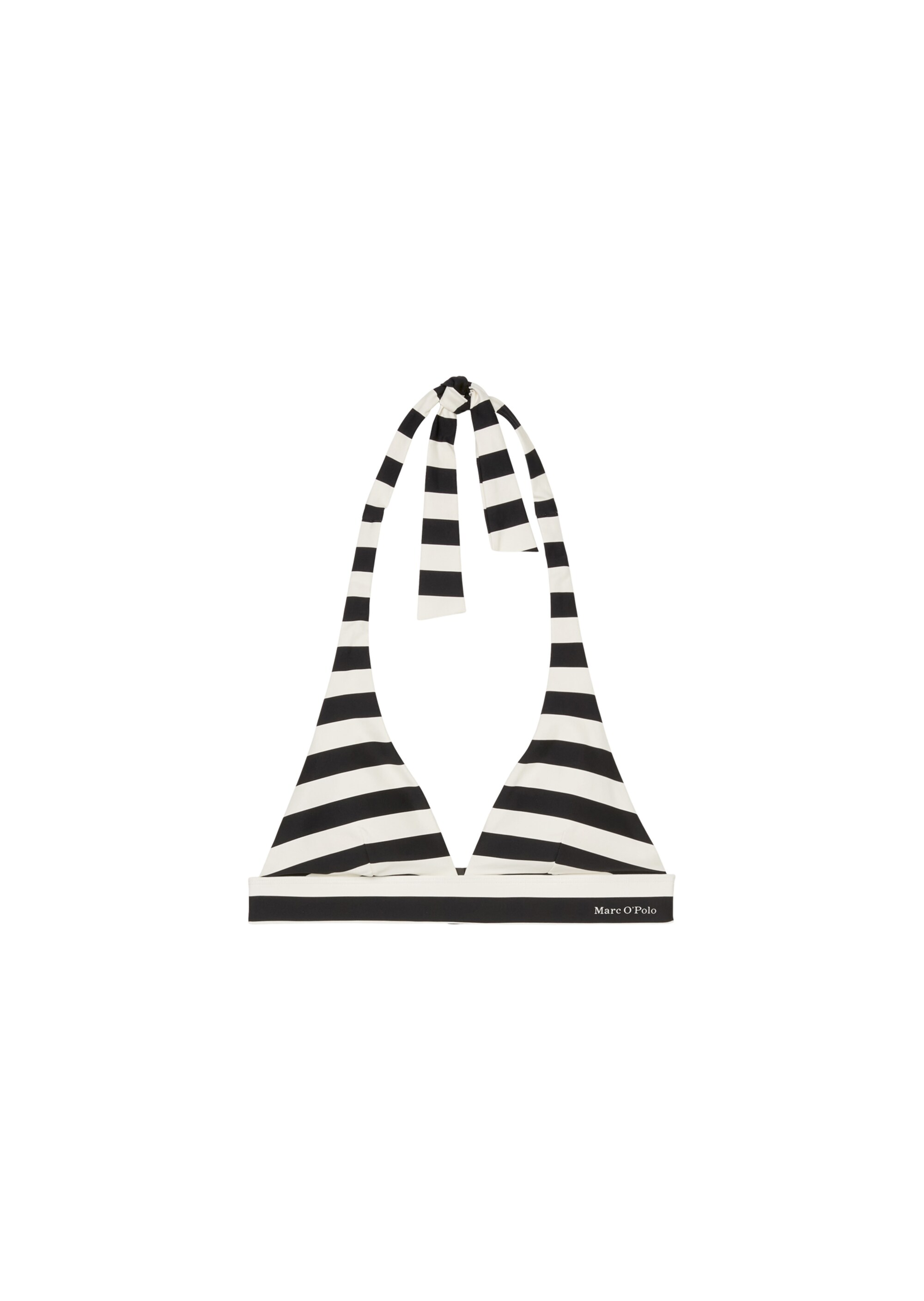 Neckholder-Bikini-Top aus recyceltem Material