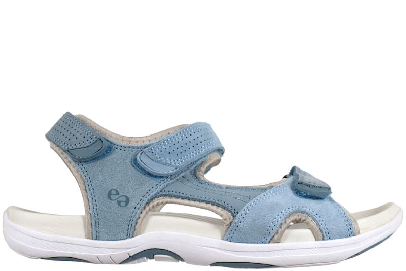 GREEN COMFORT CORSICA SANDAL I BLÅ NUANCER.