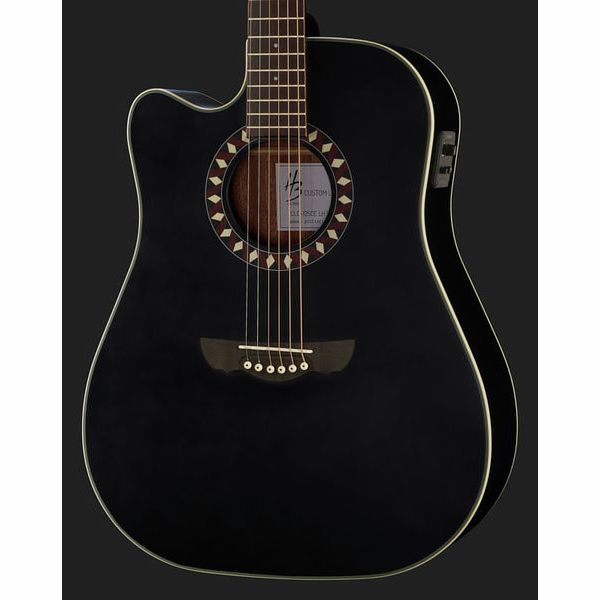 Harley Benton HB Custom Line CLD-10SCE-LH BK
