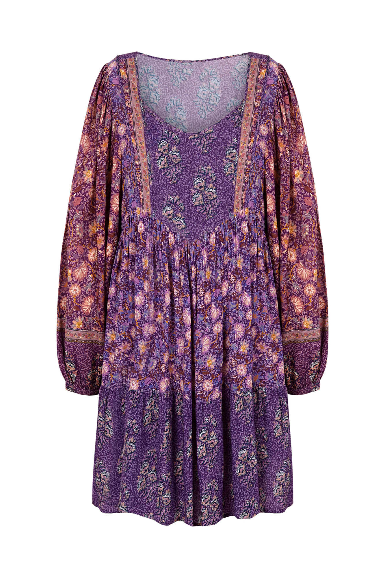 vestido curto estampado