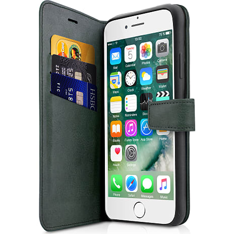 ITSKINS iPhone SE-2020/8/7/6S/6 wallet - grøn